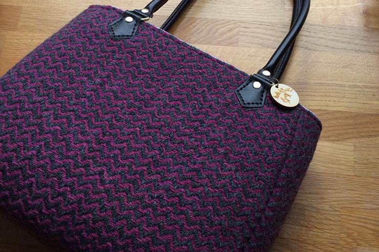 Purple Bag by Emma Redfern